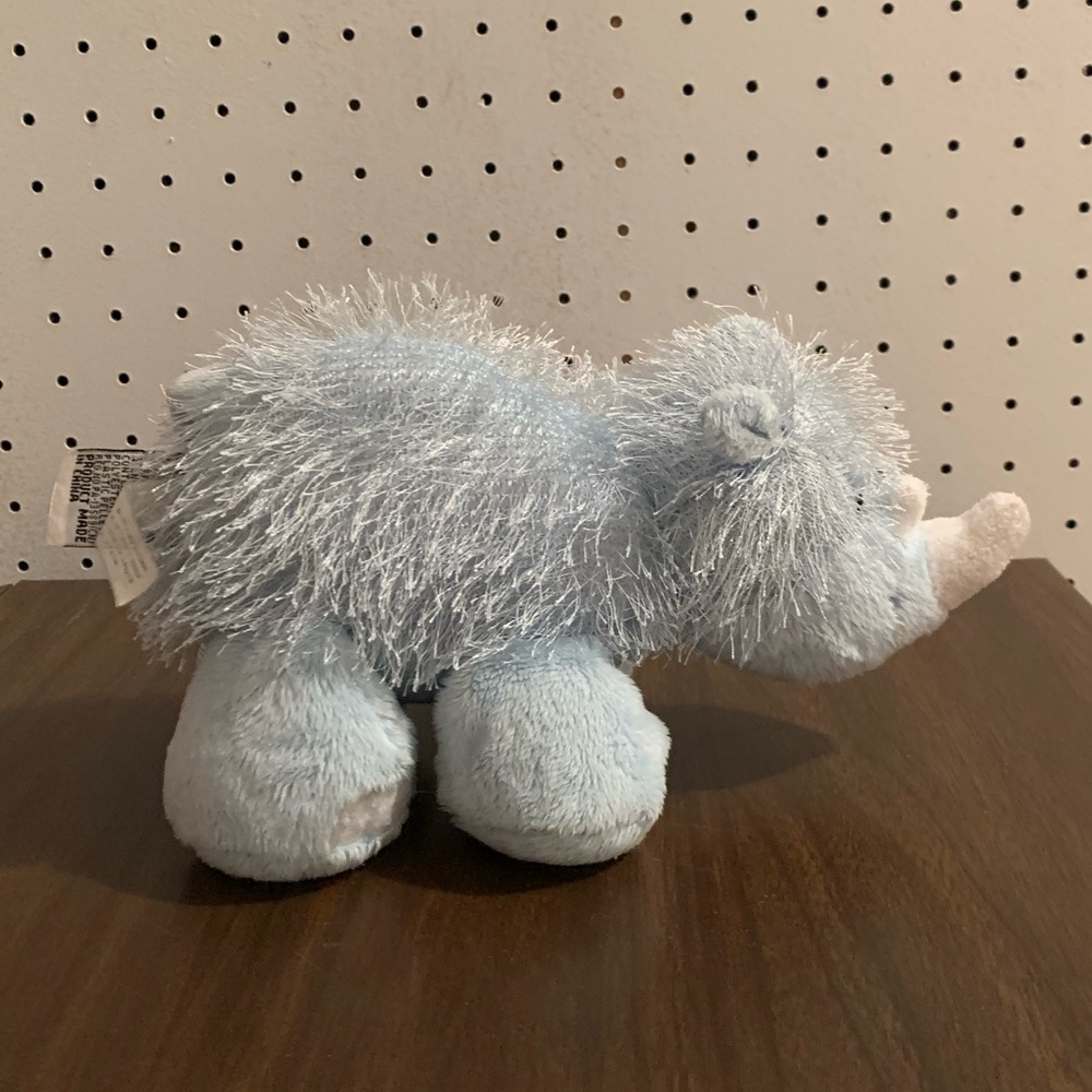 🦏 [2/$25] WEBKINZ RHINO STUFFED ANIMAL PLUSH - HM196 NO CODE TAGS 🦏